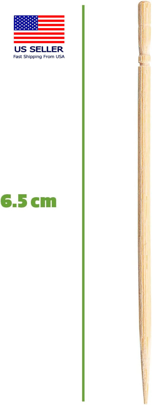 Eco-Friendly Bamboo Toothpicks - Natural, Splinter-Free, Multi-Purpose
