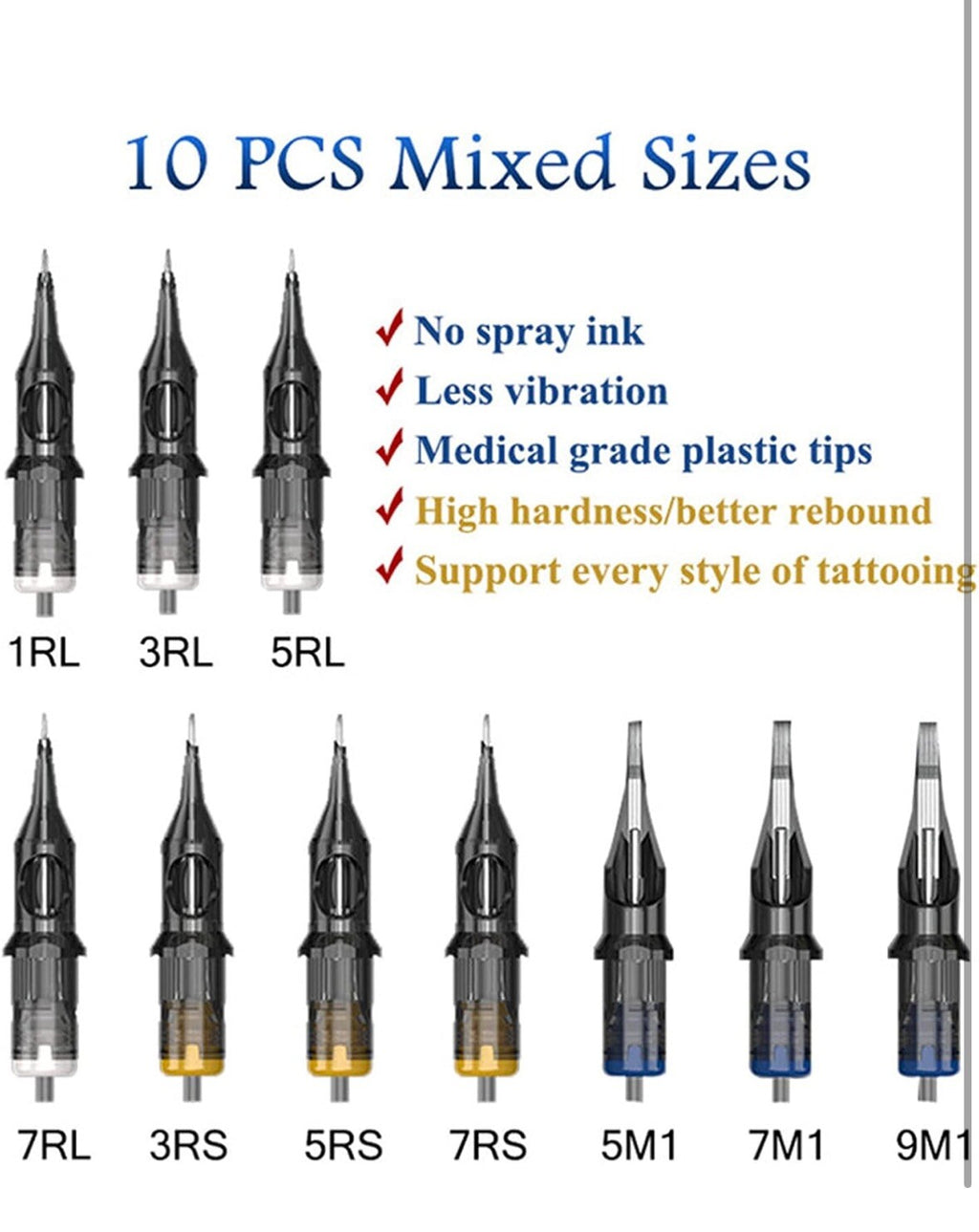 Wireless Rotary Tattoo Kit Complete Set Pen Machine DC Power