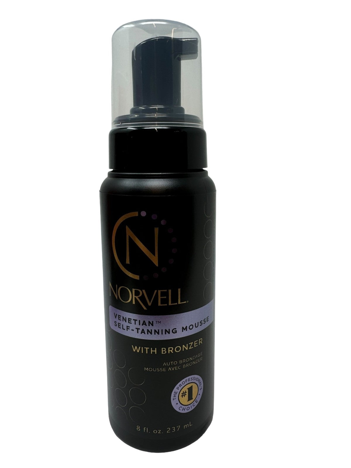 Norvell Venetian Self Tanning Mousse 8 Oz - Sunless Bronzer for Natural Glow