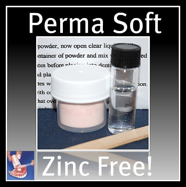 Denture Reline Kit for Upper or Lower Dentures - Soft, Professional-Grade