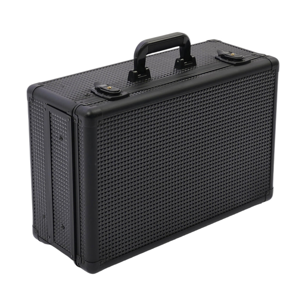 Aluminum Alloy Barber Case with Multiple Compartments for Hair Clippers & Tools
