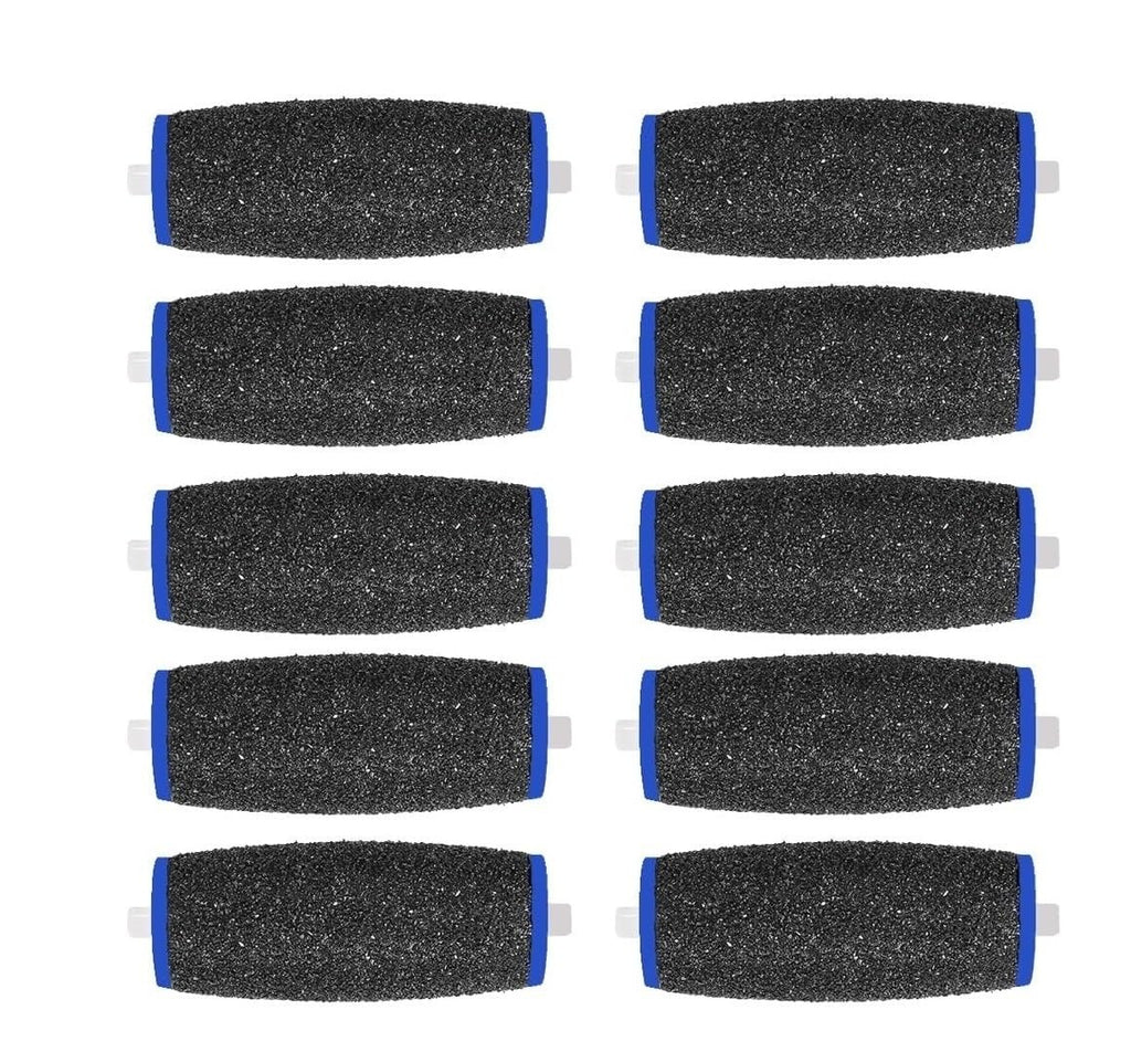 Extra Coarse Replacement Rollers for Foot Callus Remover - 10 Pack