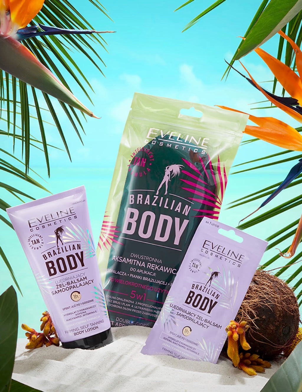 Brazilian Self Tanning Lotion - Natural Glow, Moisturizing & Firming, 150ml