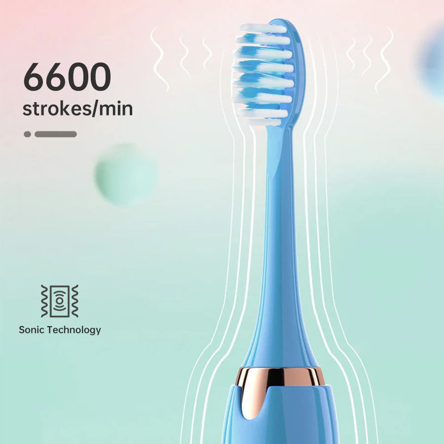 Electric Toothbrush with 5 Cleaning Modes, USB Rechargeable, Waterproof