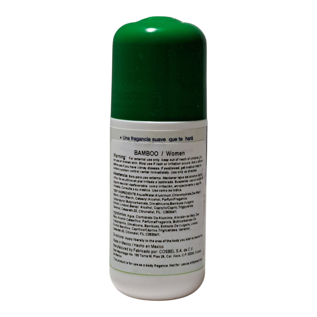 Women’s Bamboo Deodorant Stick - 2.3 Oz, Pack of 12