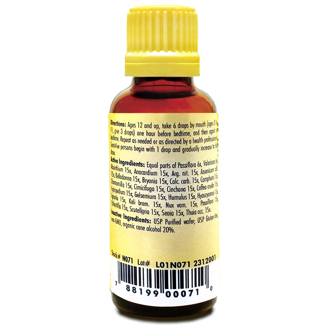 Natural Sleep Aid Liquid Drops for Sleeplessness - 1 fl oz