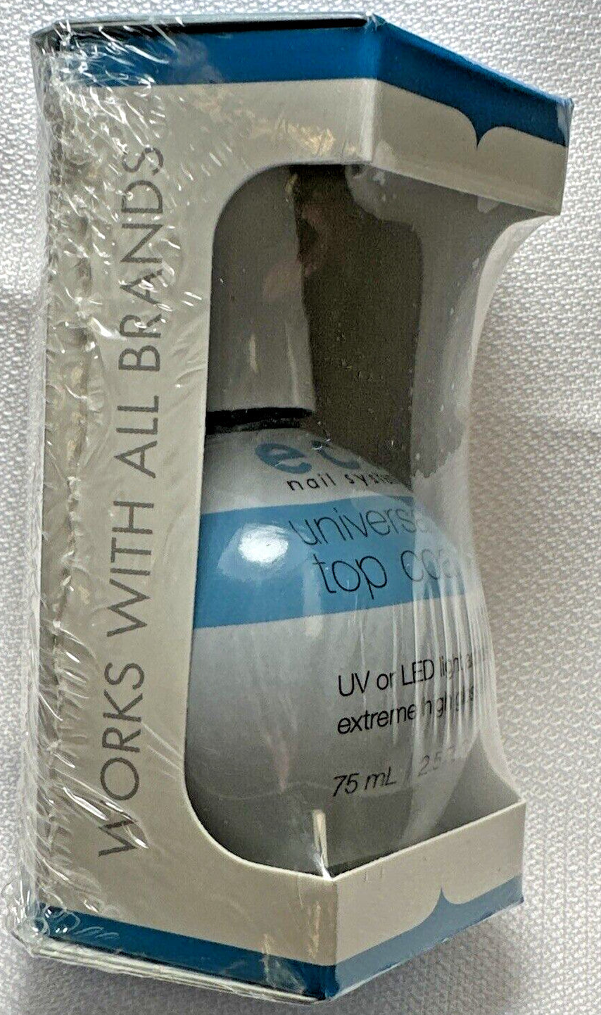 UV Gel Top Coat 75ml - High Gloss Sealing for UV & LED Nails