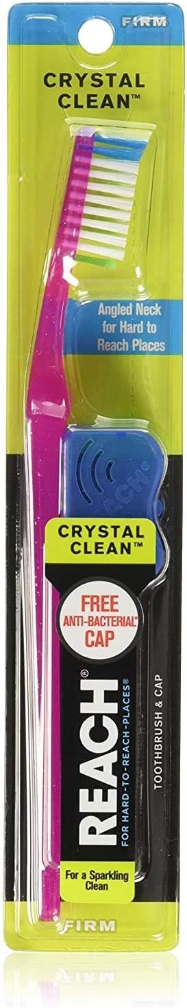 Firm Bristle Toothbrushes 6 Pack - Deep Cleaning Manual Oral Care