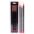 Professional Nail Art Brush Set - 3 Piece Manicure & Pedicure Tools