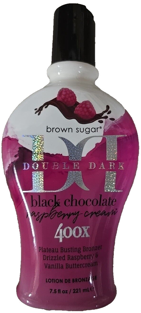 Dark Chocolate Raspberry Tanning Lotion - Double Dark Bronzer 7.5oz