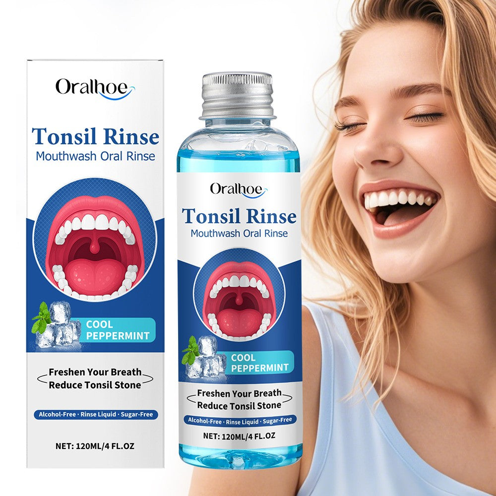 Natural Tonsil Stone Remover Mouthwash 2-Pack - Bad Breath & Oral Hygiene