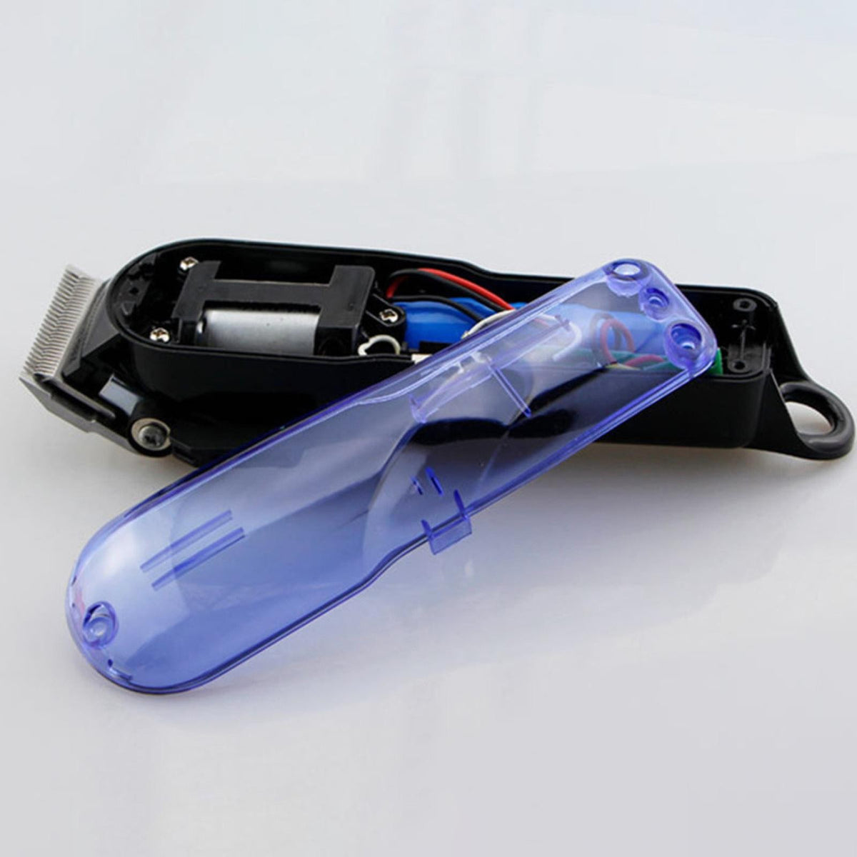 Replacement Back Cover for 8148 Cordless Hair Clippers - Durable Blue Shell