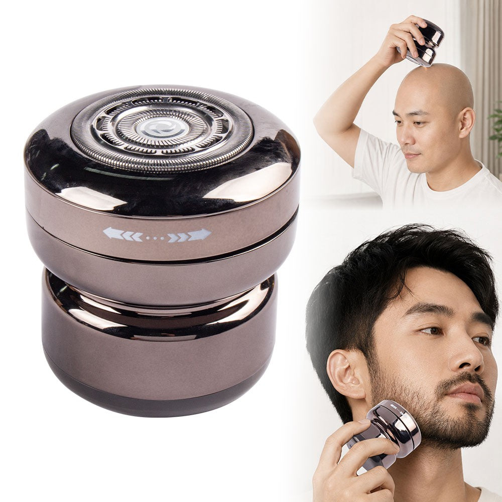 2-in-1 Electric Bald Head Shaver & Beard Trimmer with Digital Display