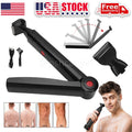 Electric Back Shaver for Men Body Hair Removal USB Rechargeable