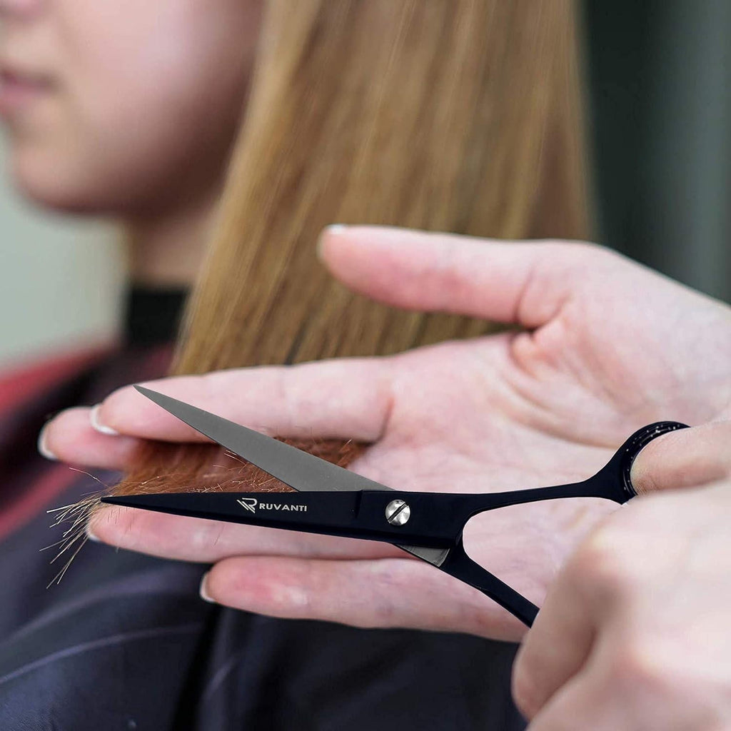Professional Hair Cutting Scissors Shears 6.5 Inch Left Handed Barber Tool
