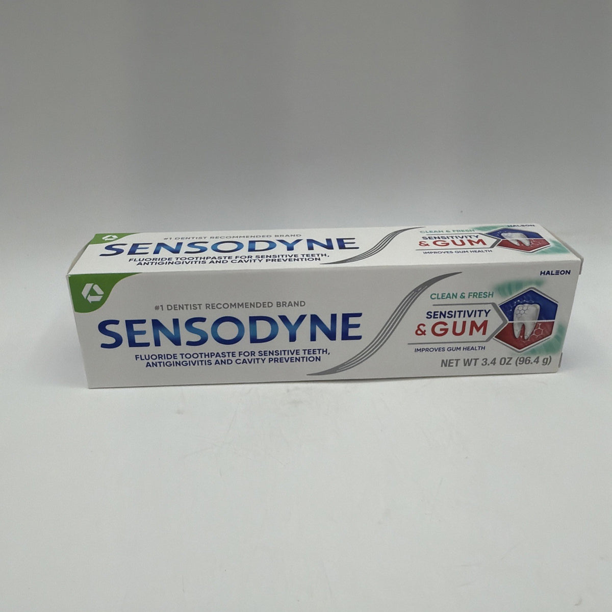 Sensodyne Gum Sensitive Toothpaste Clean & Fresh 3.4 Oz - 2 Pack