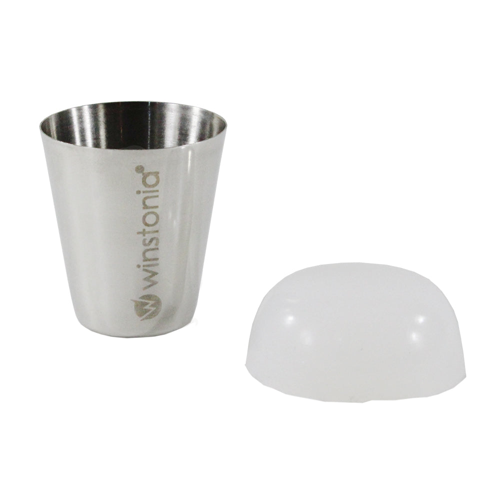 Nail Art Stamper Jumbo Silicone Pad for Nail Stamping - Clear & Navy