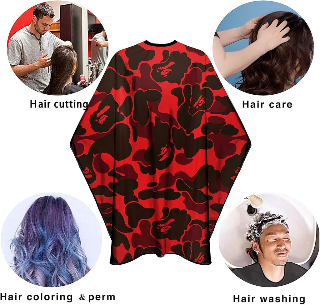 Professional Hair Cutting Cape for Men Salon Waterproof with Snaps
