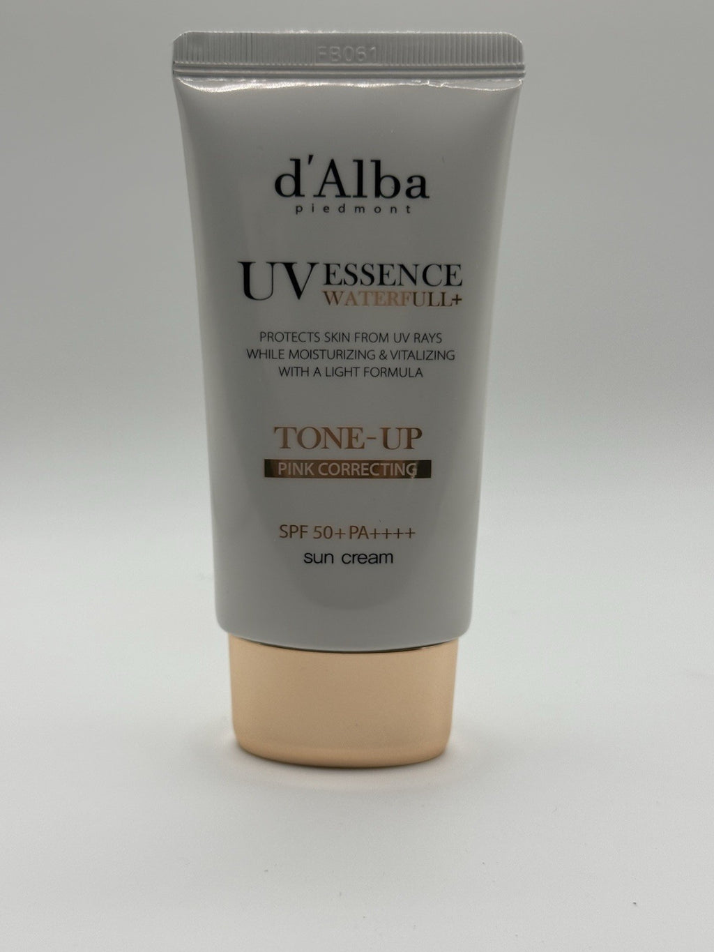 Waterproof Pink Tone-Up Sun Cream SPF50+ for Brightening & UV Protection - 50ml