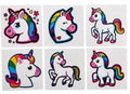 Unicorn Temporary Tattoos - 72 Pack Party Favors