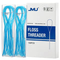 Dental Floss Threaders for Braces Bridges Implants - Bulk 100/500 pcs