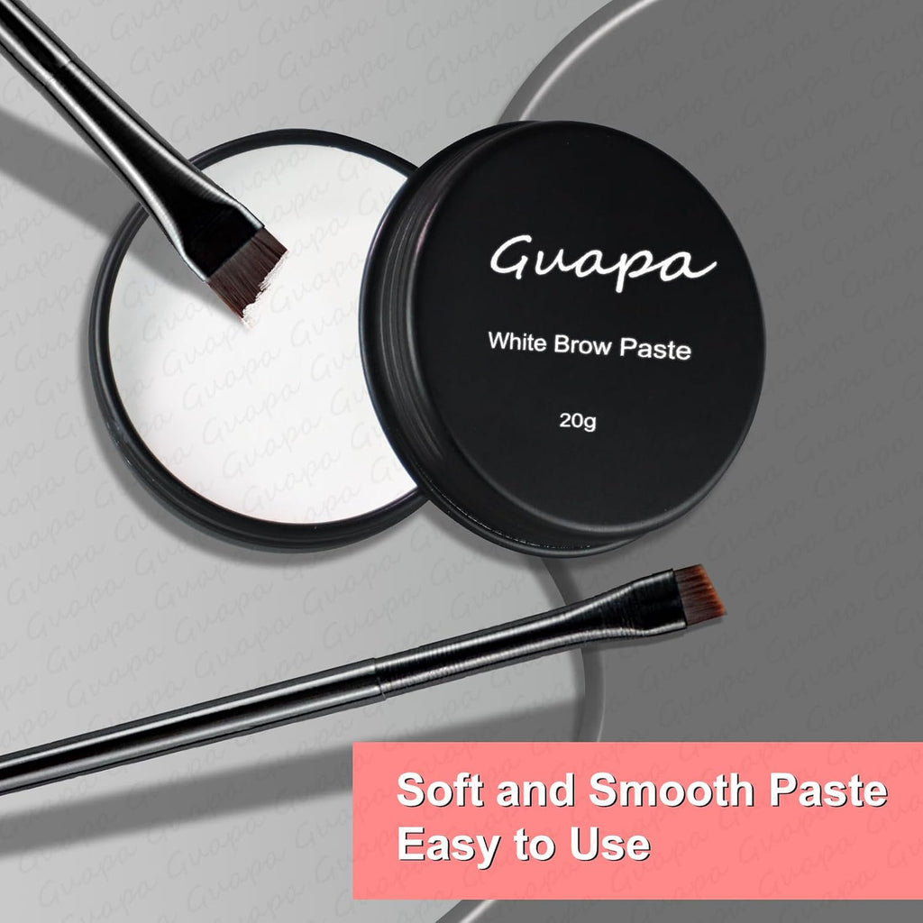Microblading Eyebrow Mapping Kit with 30m White Mapping String & 20g White Brow Paste