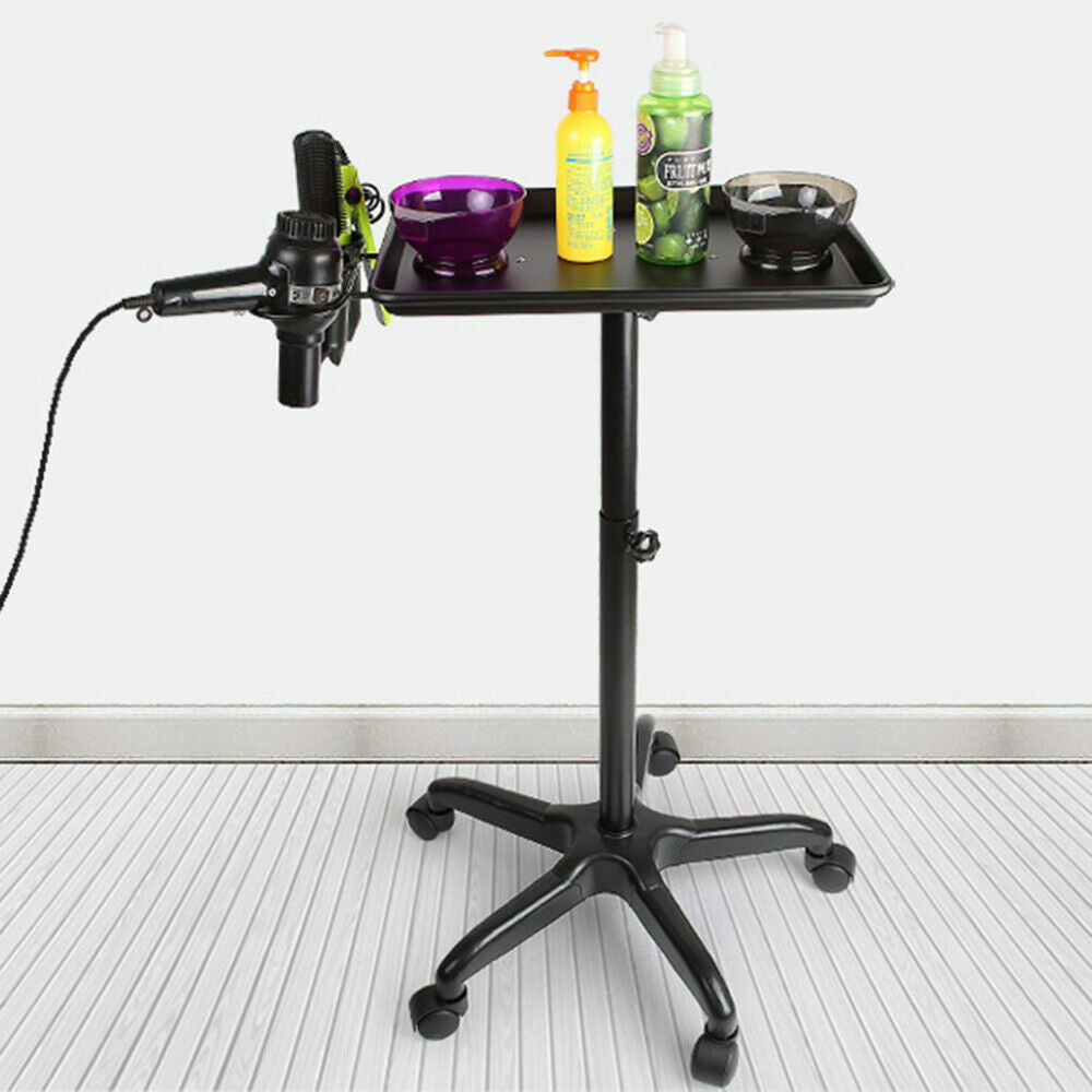 Professional Aluminum Salon Rolling Trolley Cart for Hair & Medical Use