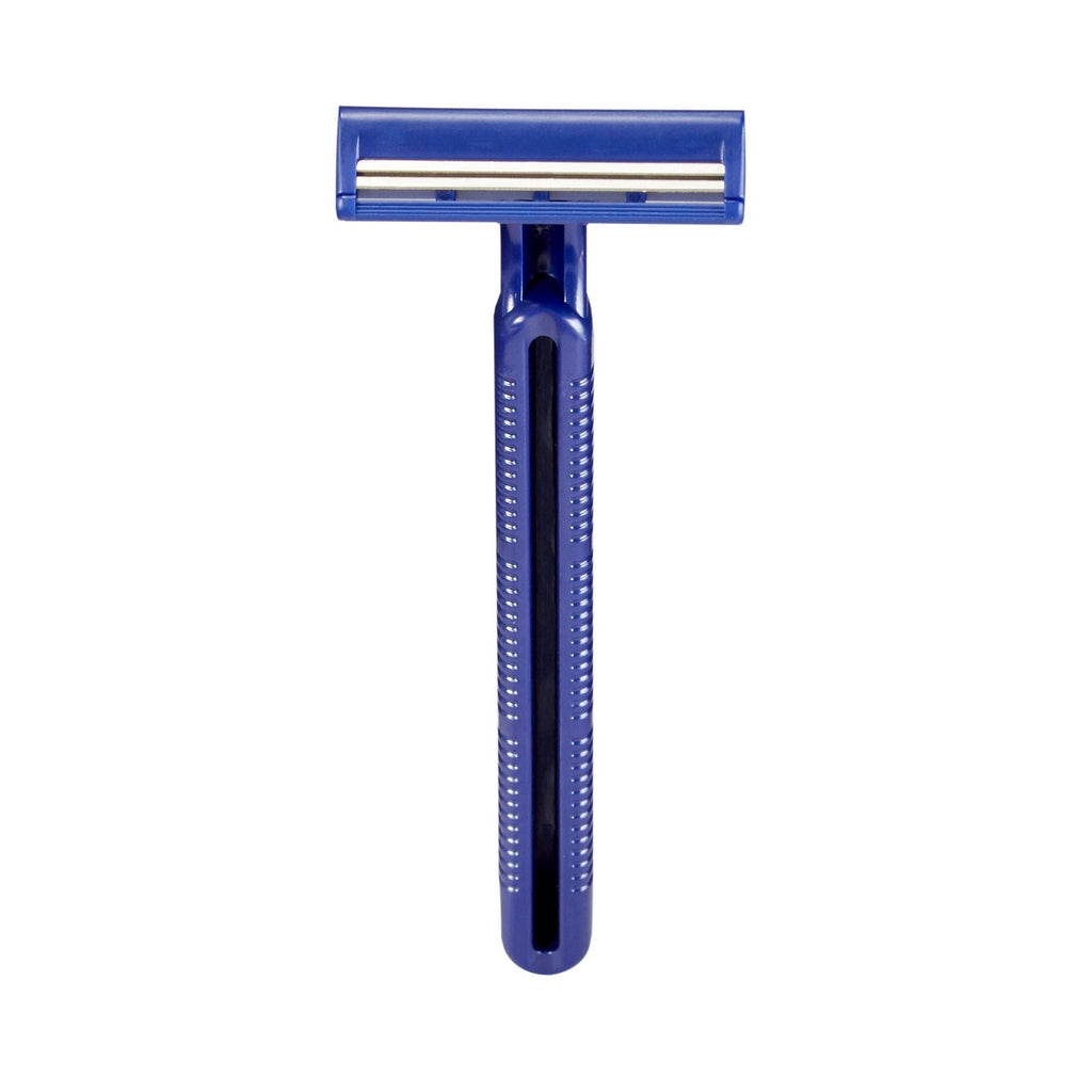 Disposable Twin Blade Razors - Single Use, 100 Count