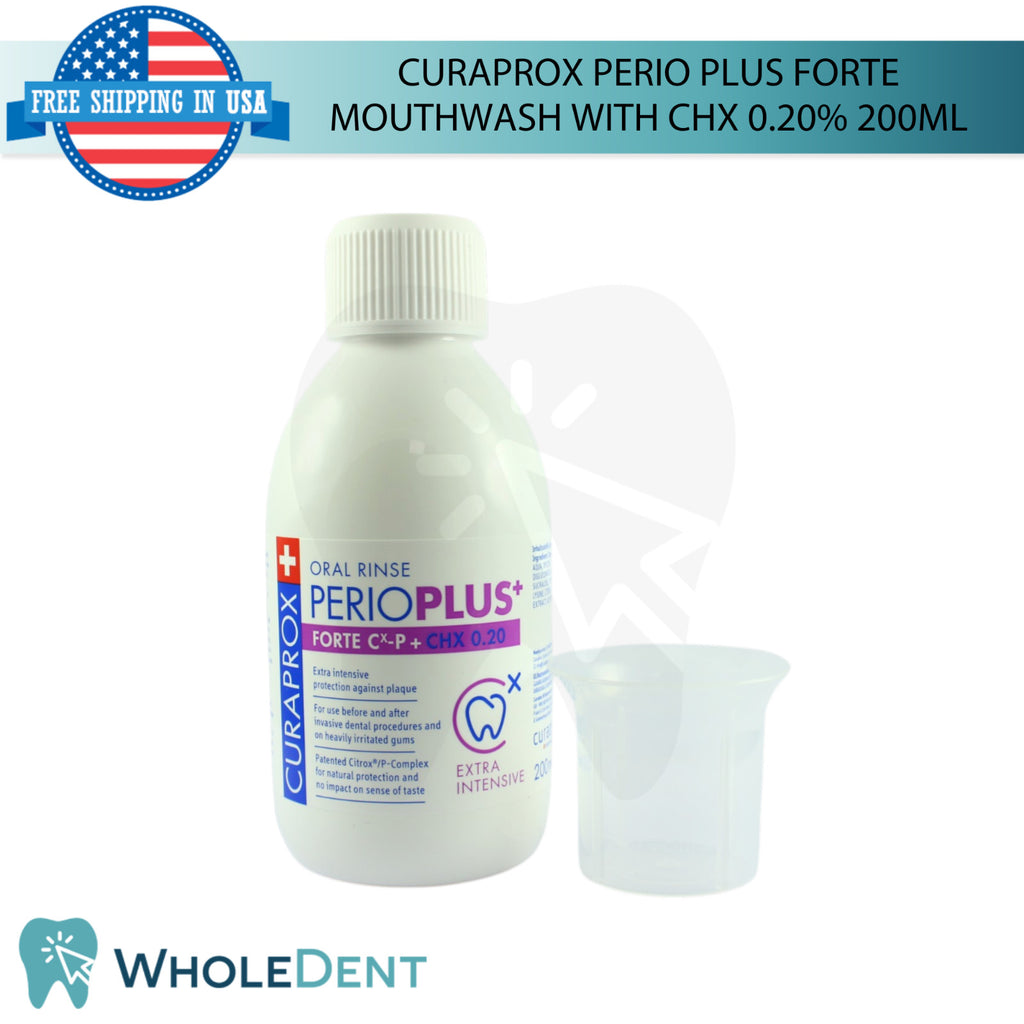Antibacterial Mouthwash with CHX 0.20% - 200ml Oral Care Solution