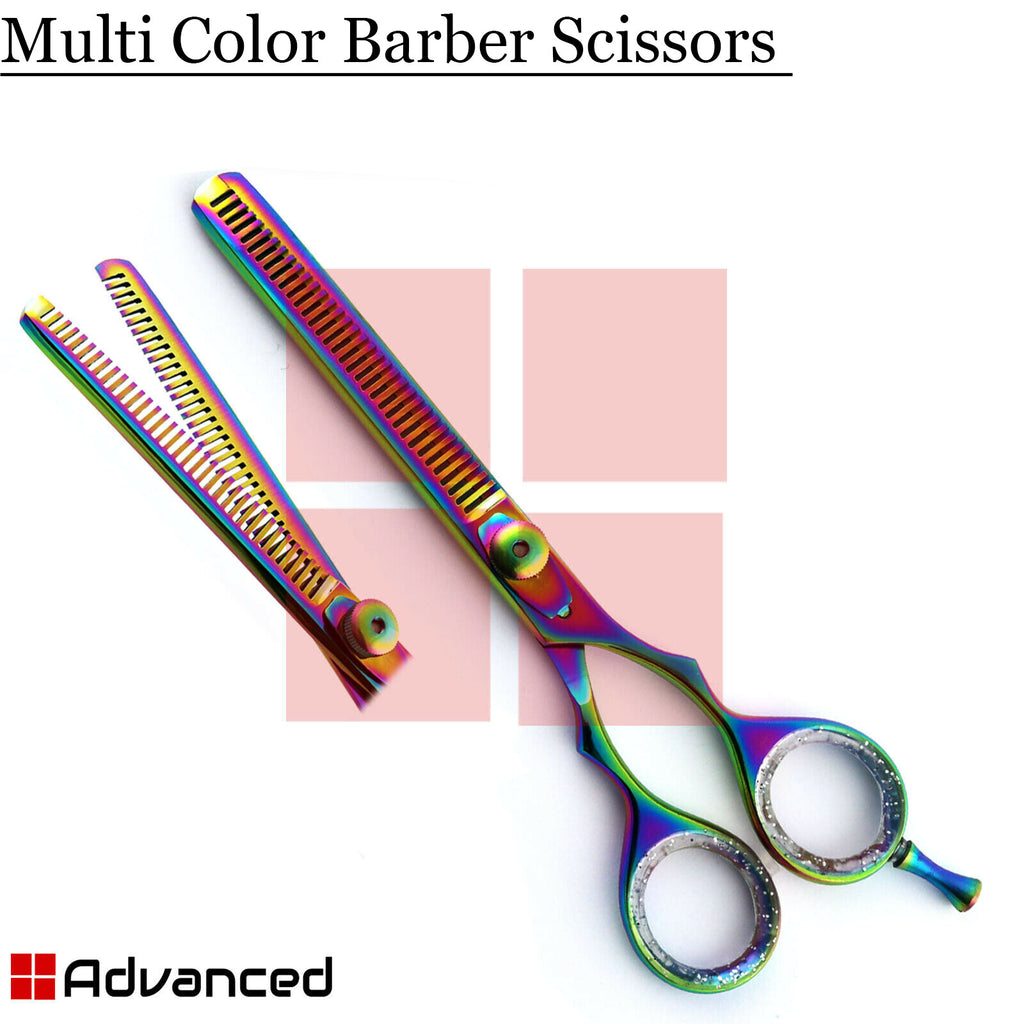 Professional Hair Thinning Scissors 6 Inch Double Blades Barber Salon Tool