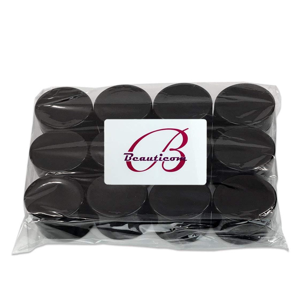 300 Pcs 7G/7ML Cosmetic Sample Jars with Lids - BPA Free Black Containers