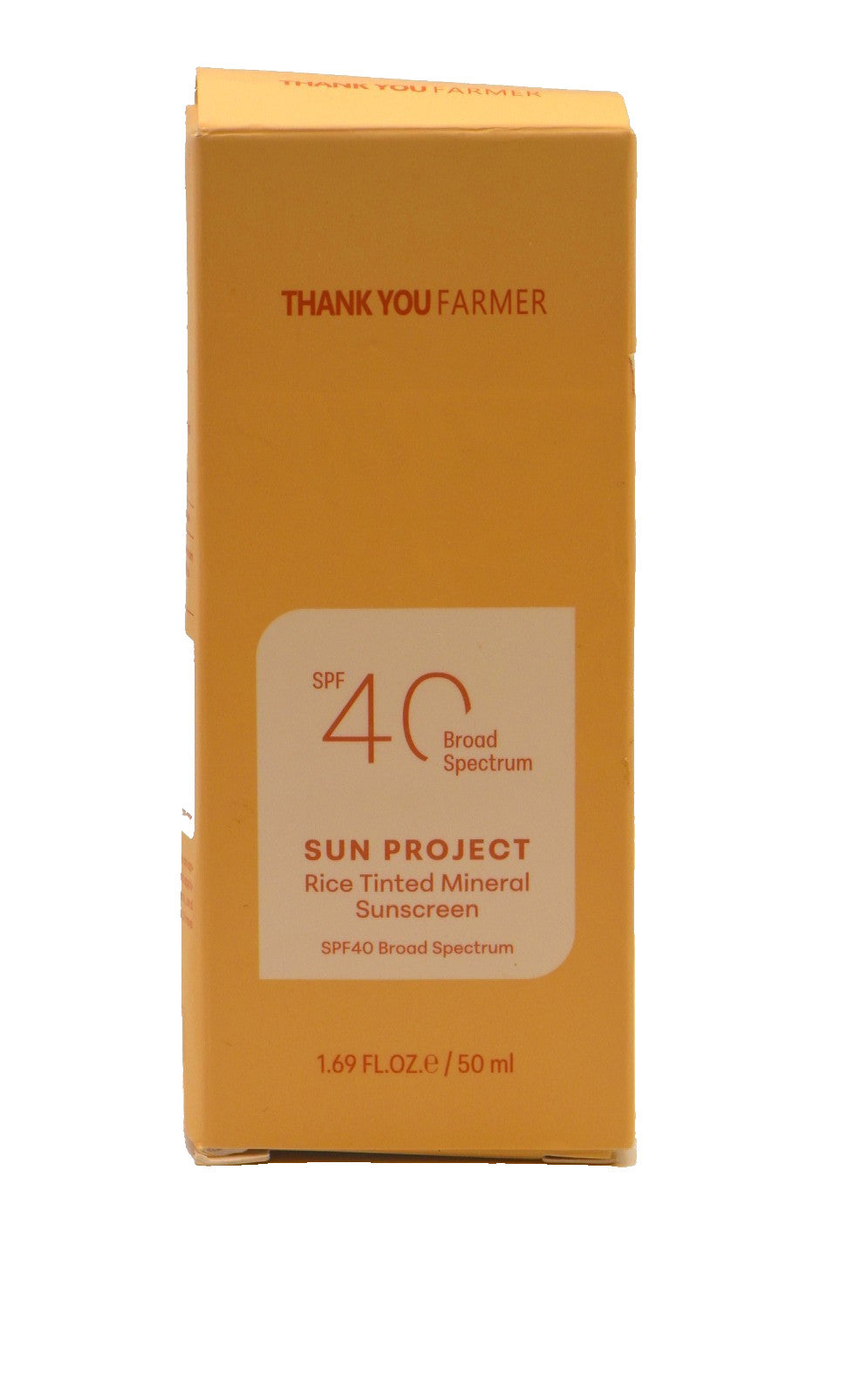 Tinted Mineral Sunscreen SPF 40 with Zinc Oxide | 50ml Natural UV Protection