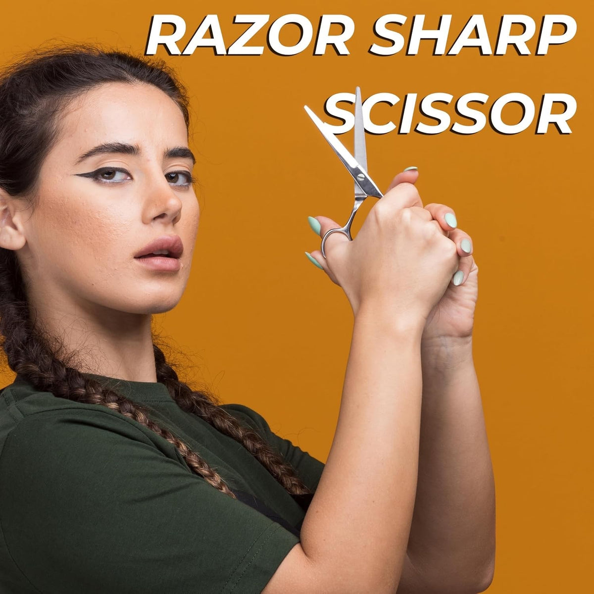 Professional Hairdressing Scissors for Barbers - Sharp Hair Cutting Shears
