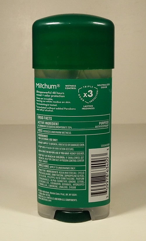 10 Pack Men’s Mountain Air 48-Hour Gel Deodorant - New & Sealed