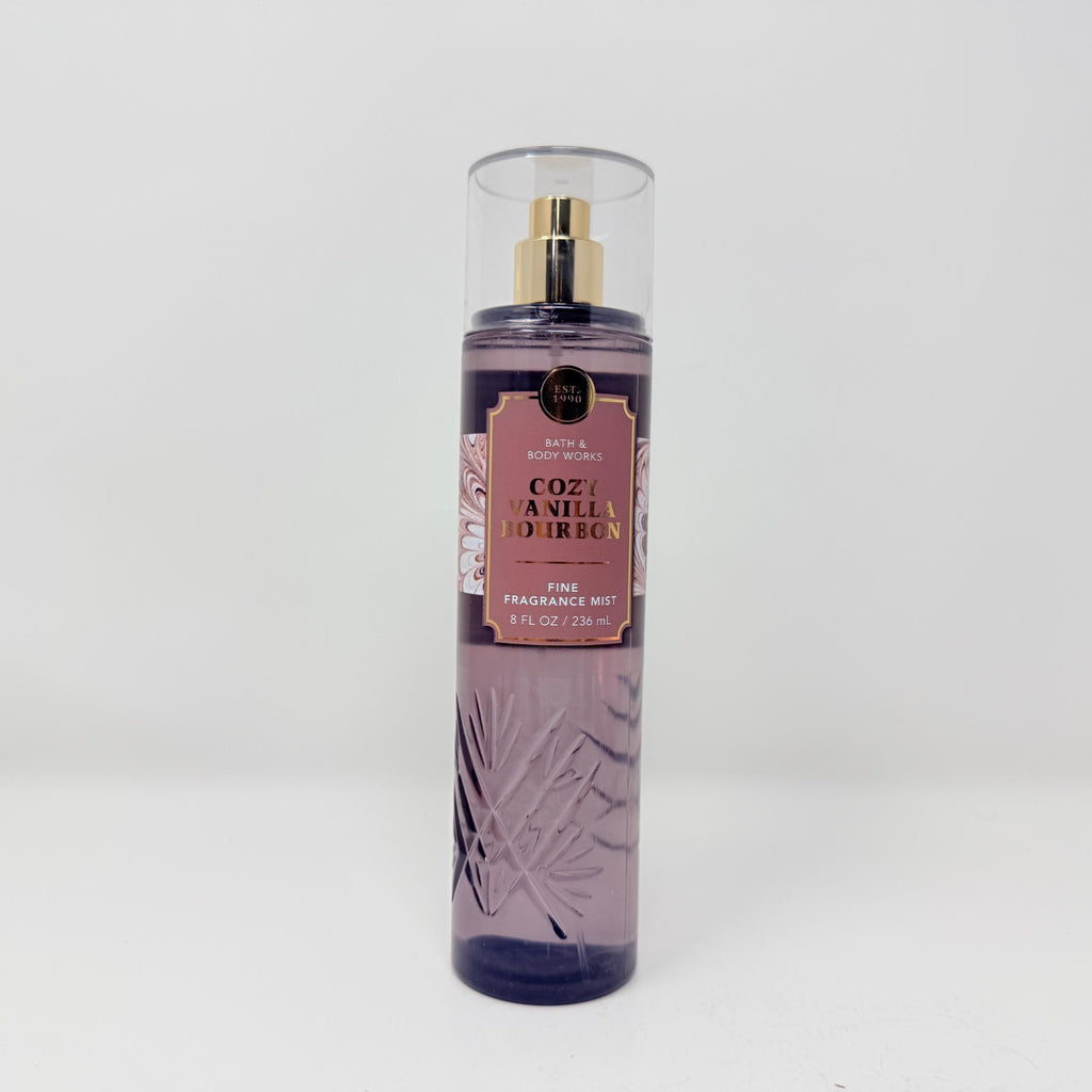 Bath & Body Works Cozy Vanilla Bourbon Fragrance Mist 8 Fl Oz