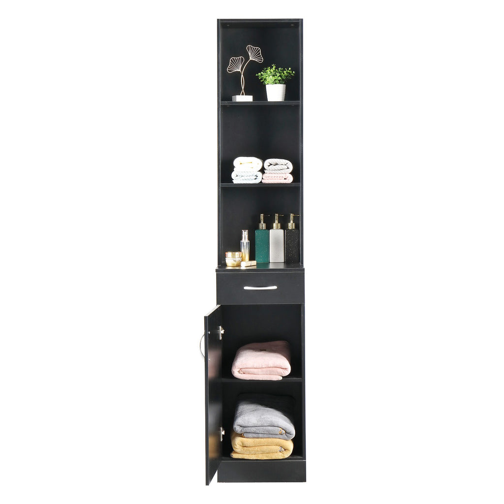 Wall Mount Hair Styling Barber Station with Drawer Storage for Salons
