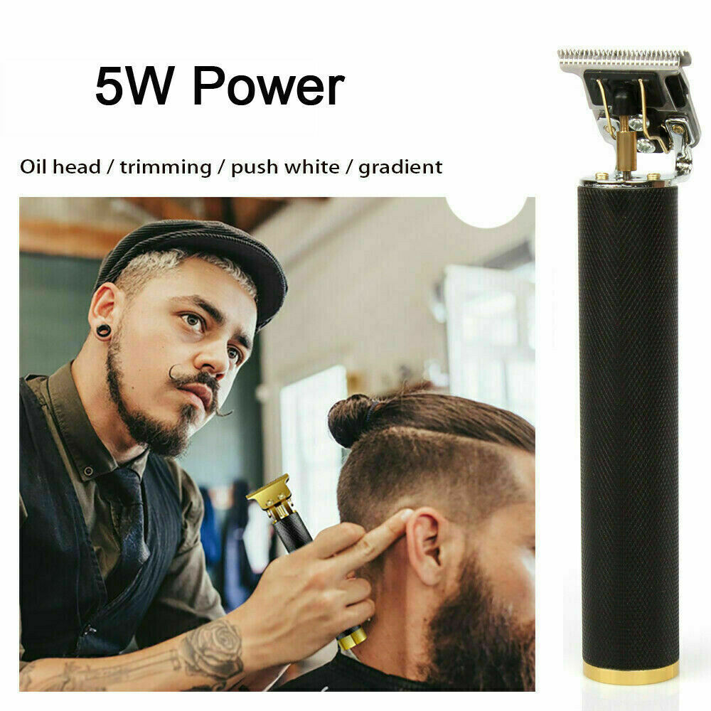 Professional Cordless Hair Clipper & Beard Trimmer with T Blade for Men & Women