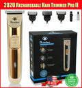 Rechargeable Men Hair Clipper Trimmer with Attachments - Grooming Kit