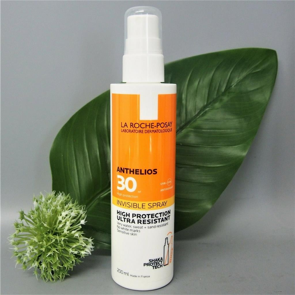 SPF 30 Sunscreen Spray for Sensitive Skin, Waterproof, 200ml