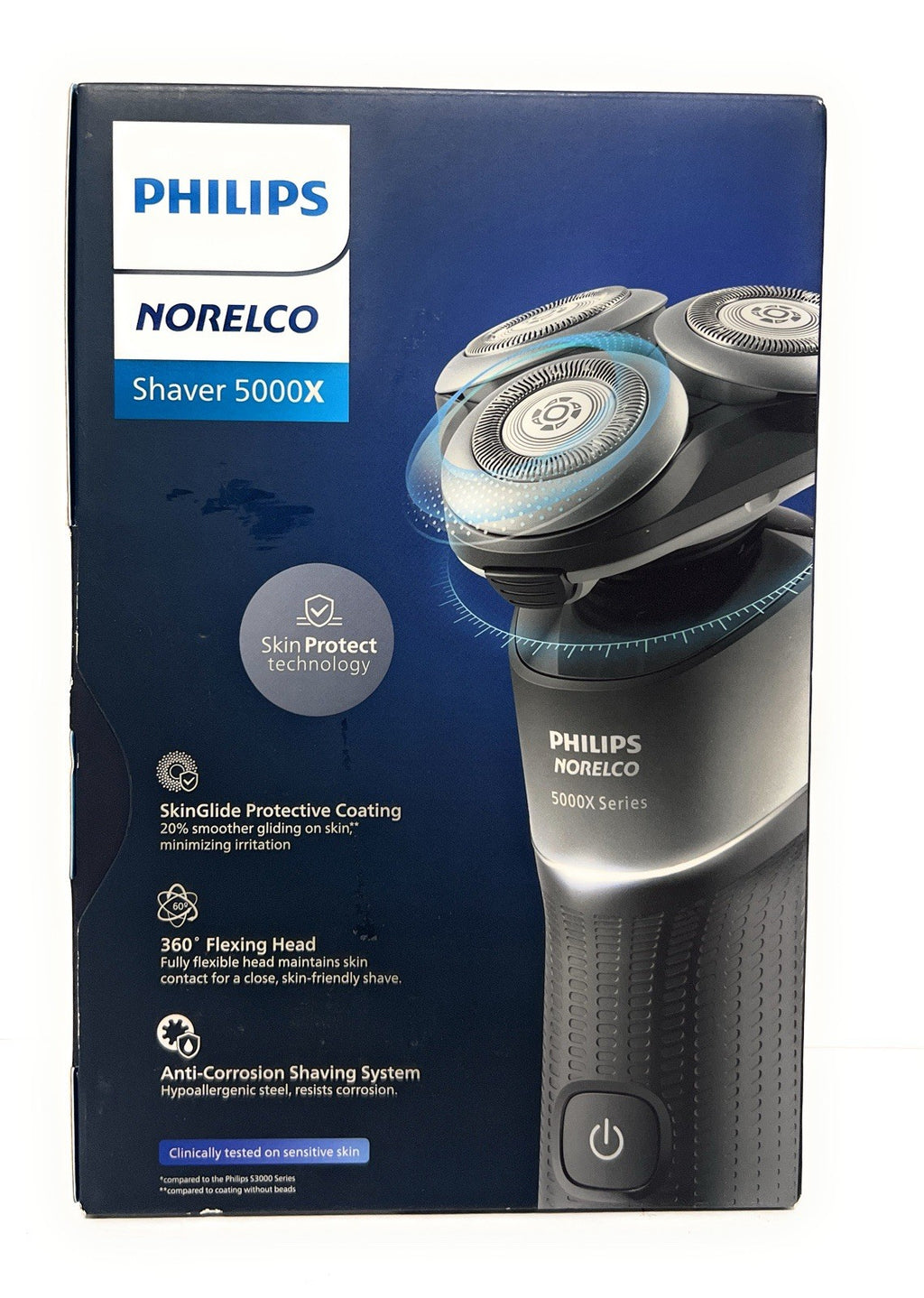 Rechargeable Wet Dry Electric Shaver for Men - Philips Norelco X5004/84