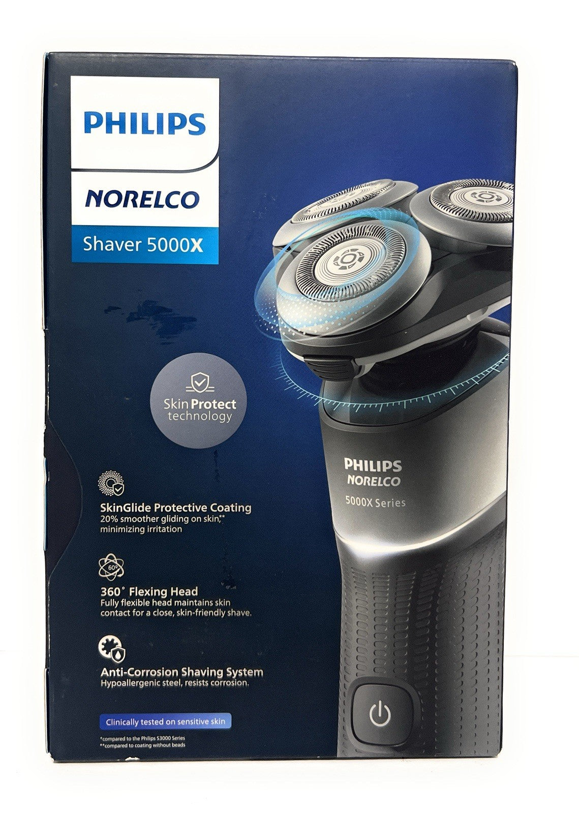 Rechargeable Wet Dry Electric Shaver for Men - Philips Norelco X5004/84