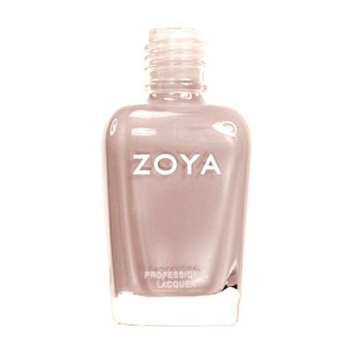 Zoya Nail Polish Shay - Opaque Light Peach Nude with Silver Shine 0.5 fl oz