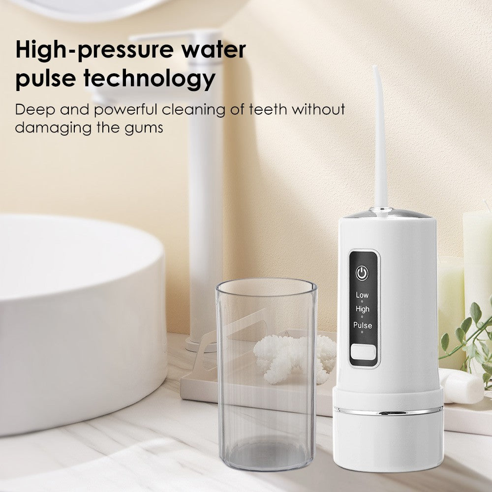 Cordless Water Flosser Dental Oral Irrigator Travel Teeth Cleaner 230ML