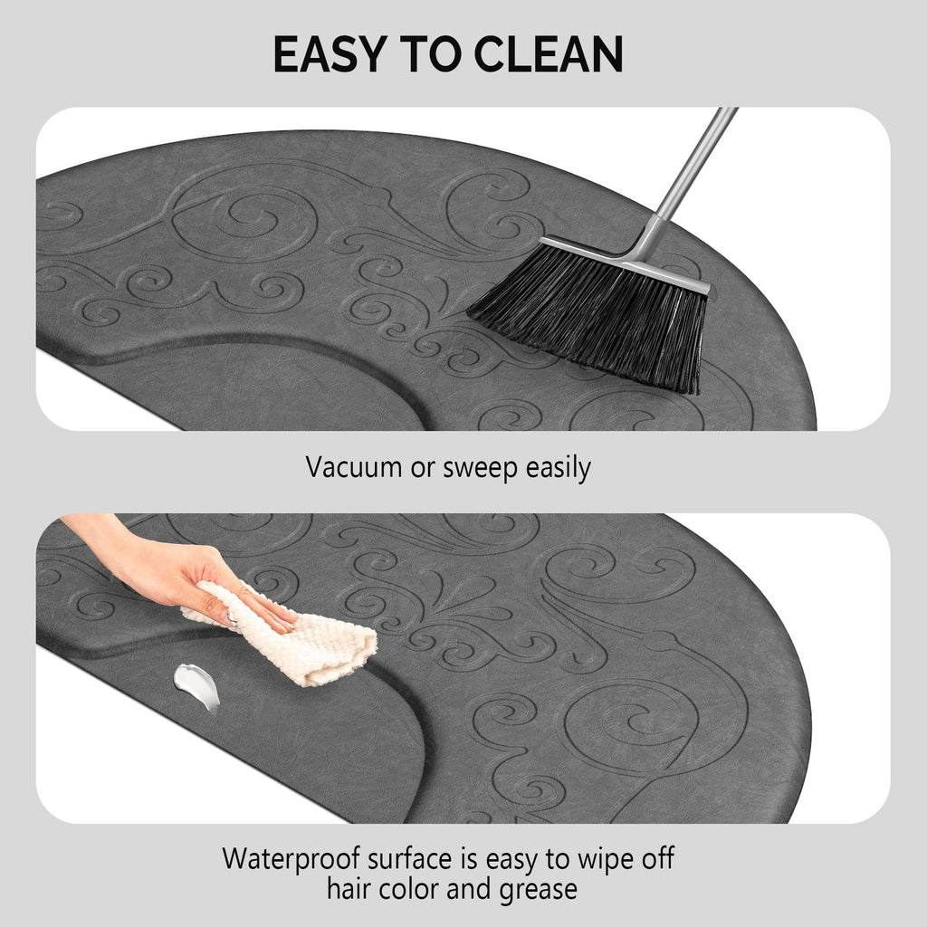 Anti-Fatigue Salon Floor Mat 3x5 ft Non-Slip Thick Comfort Cushion for Hair Stylist