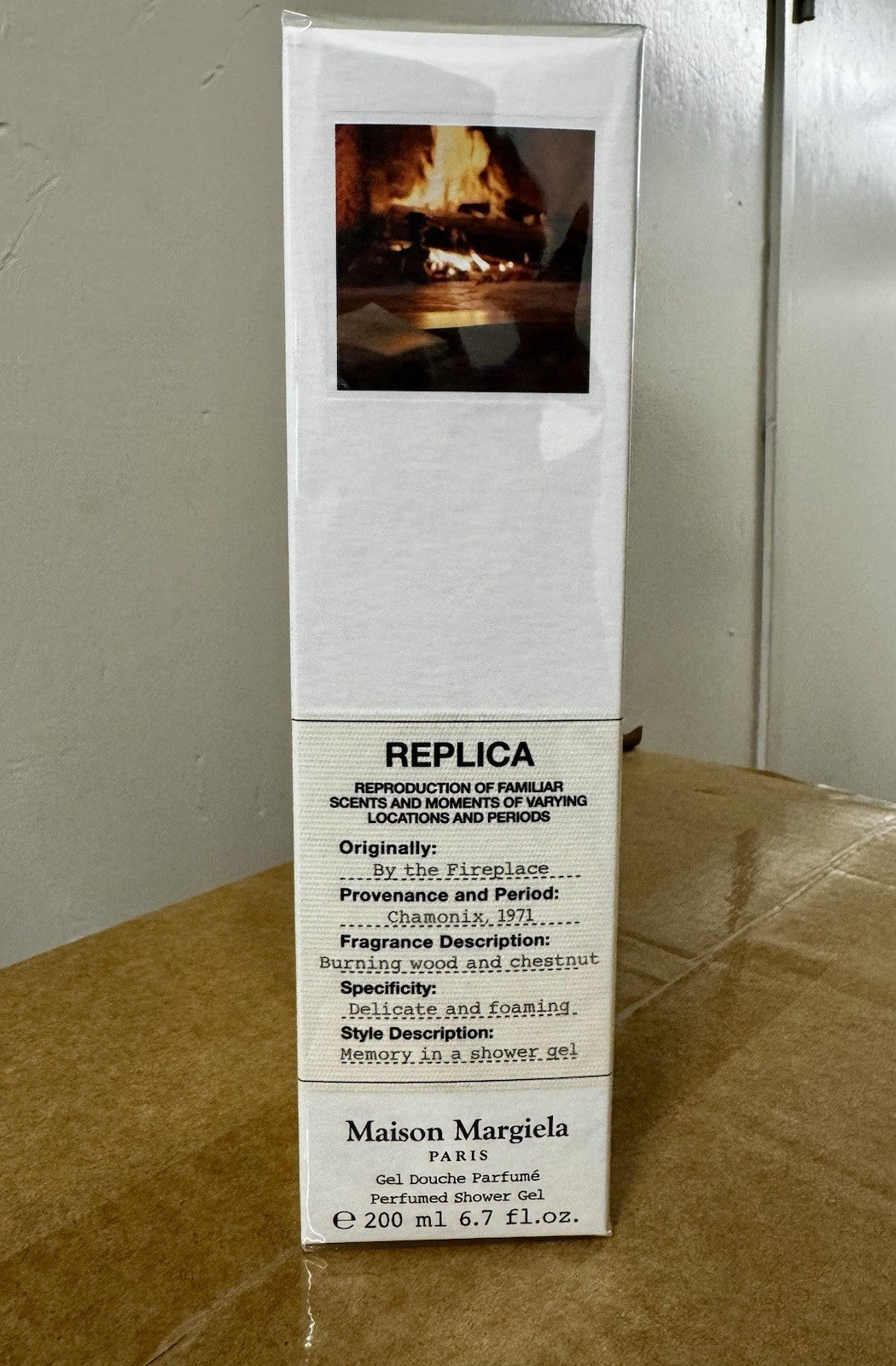 Maison Margiela Replica By The Fireplace Shower Gel 6.7oz - Cozy Warm Fragrance