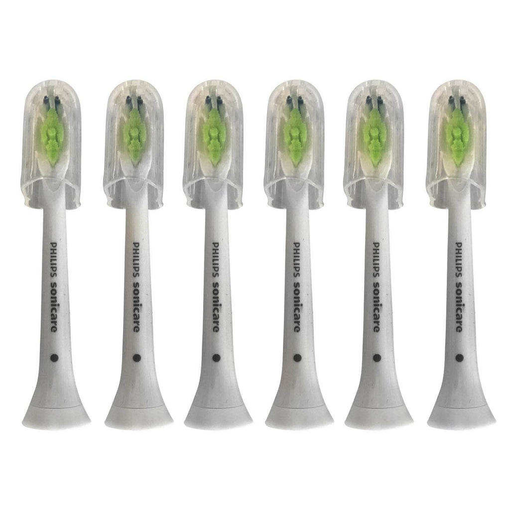 Philips Sonicare DiamondClean Toothbrush Replacement Heads - White, 6 Pack