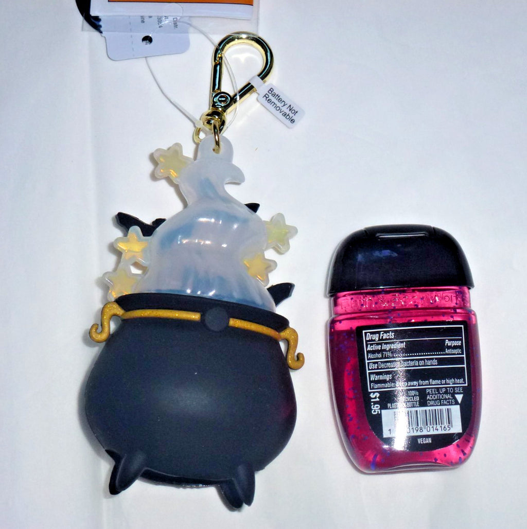 Halloween Pocket Bac Hand Sanitizer Holders with Refills - Set of 4