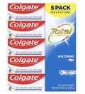 Colgate Total Whitening Toothpaste - 6 oz. Pack of 5