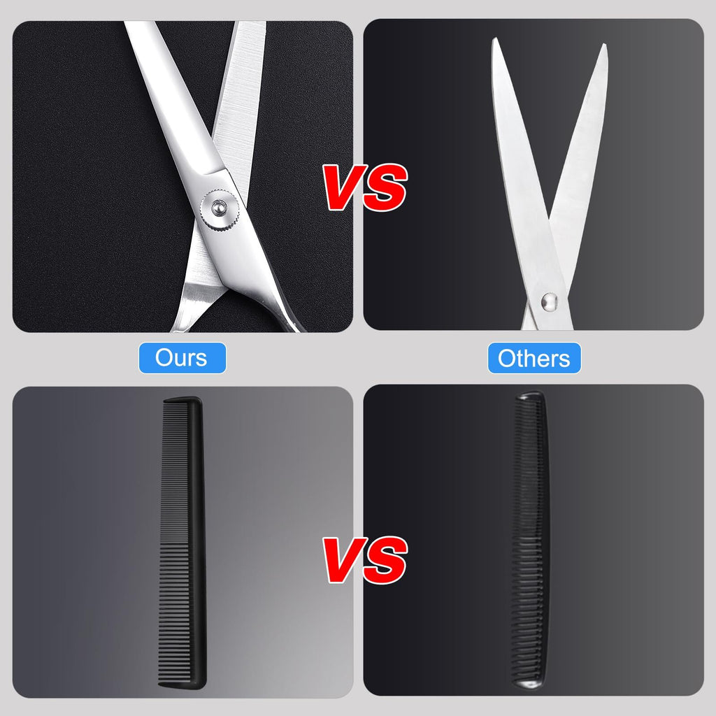 6.5-Inch Stainless Steel Hair Cutting Scissors for Barbers & Stylists