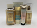 Bath & Body Works Vanilla Romance Gift Set - Hand Cream, Body Wash, Mist & Body Cream Mini Travel